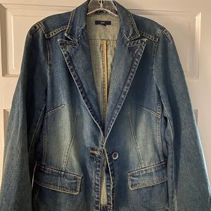 GAP Denim Blazer